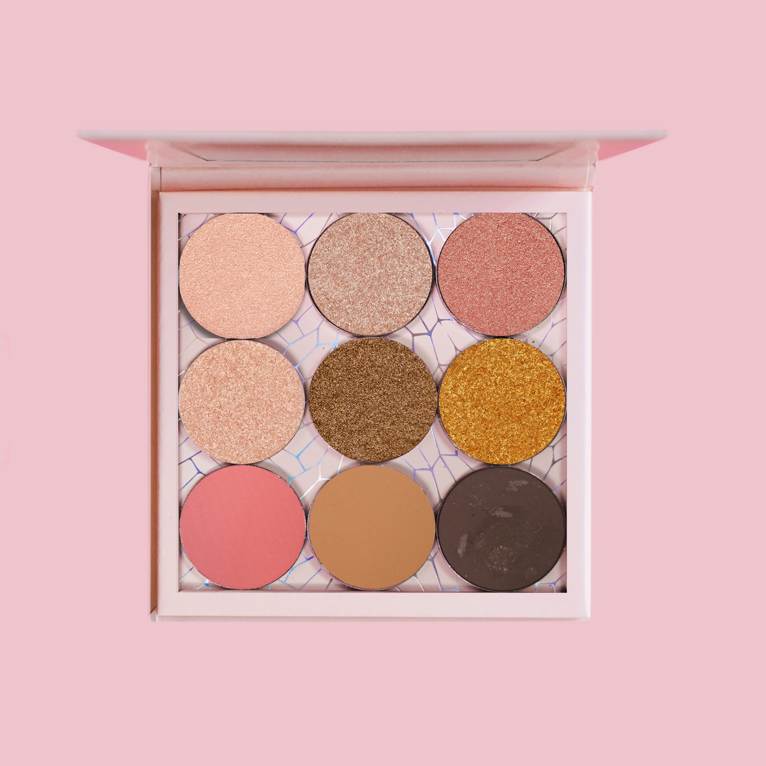 Pressed Eyeshadow Set - Gold Flare