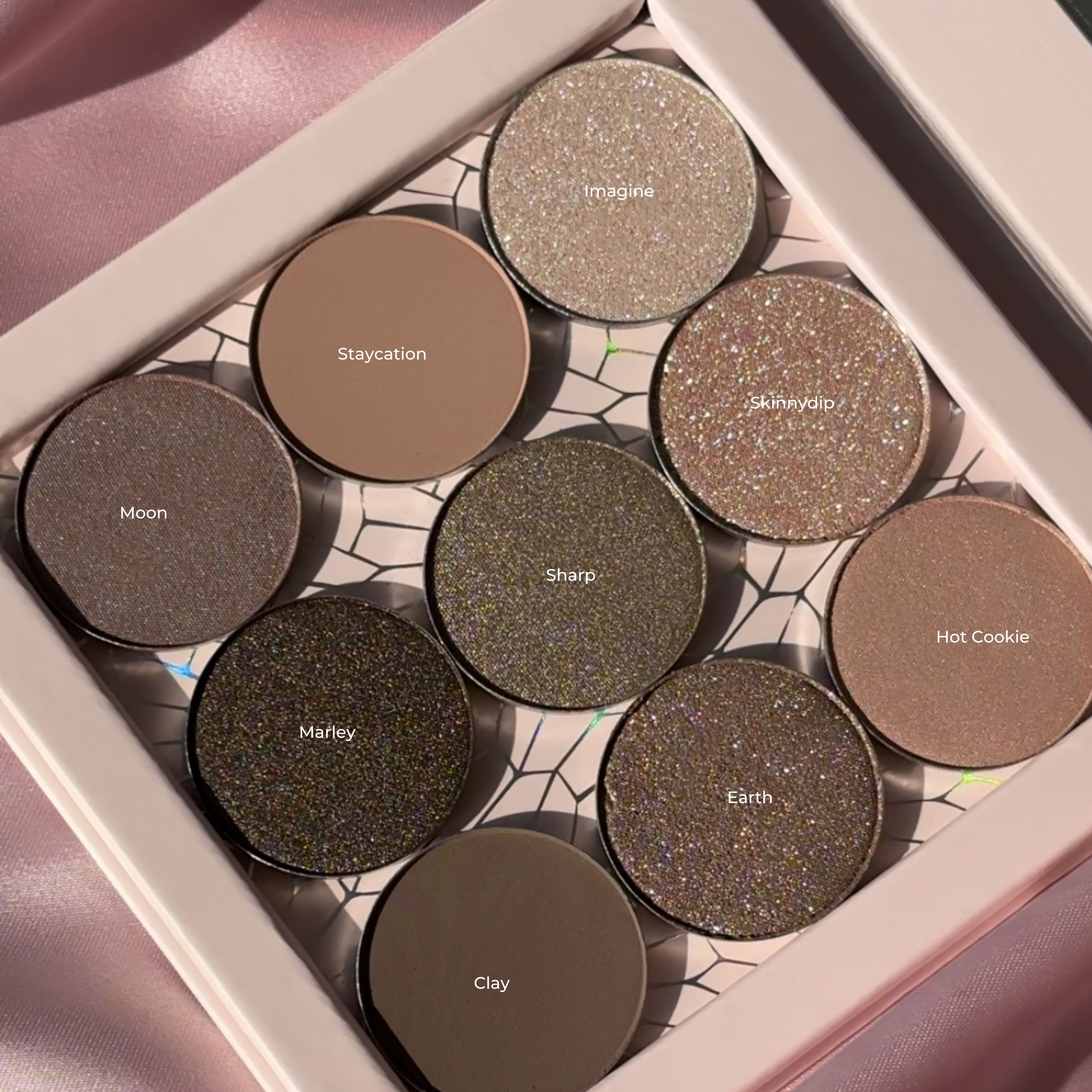 Pressed Eyeshadow Set - Moon To Earth