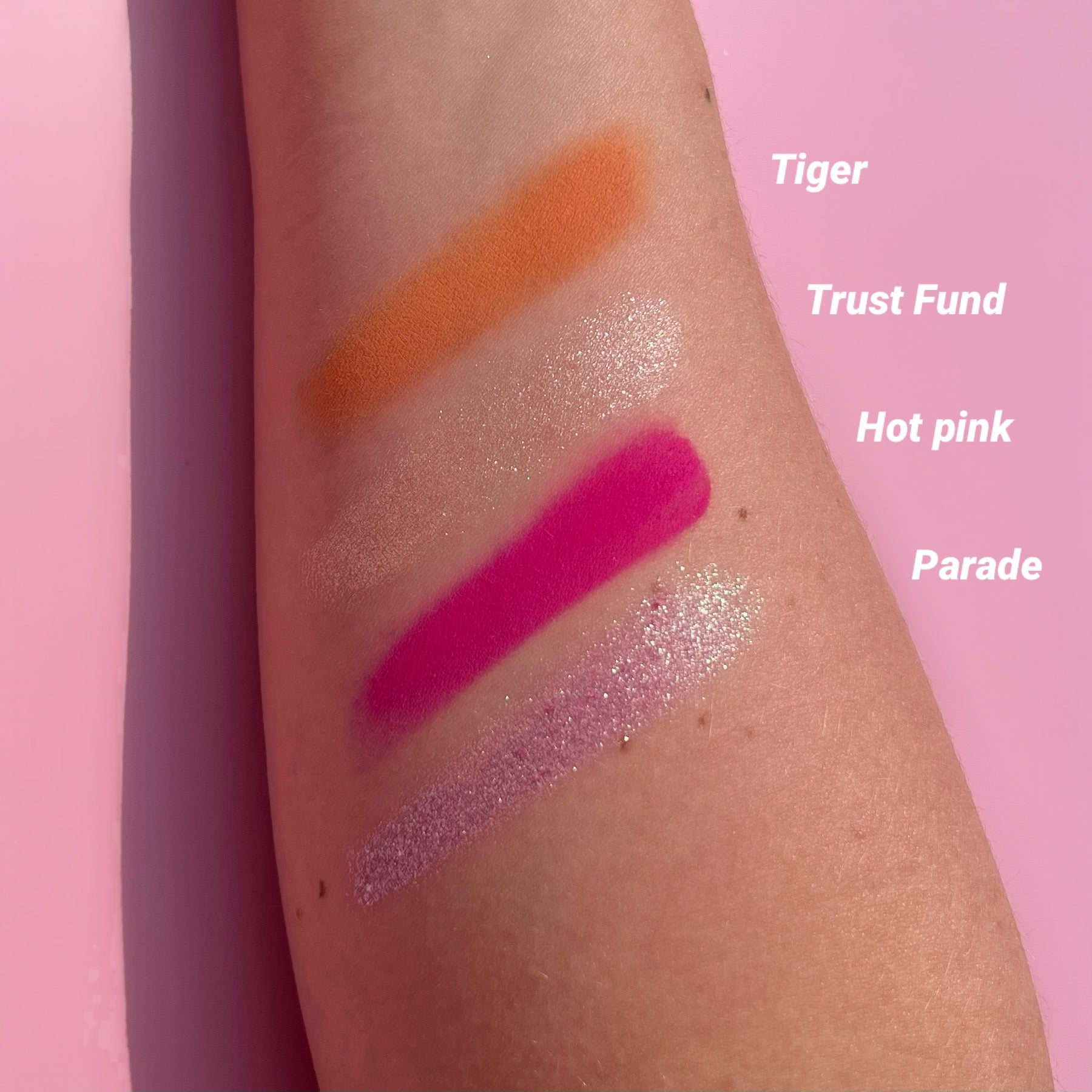 Pressed Eyeshadow Parade